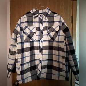 Flannel Fuzzy Jacket